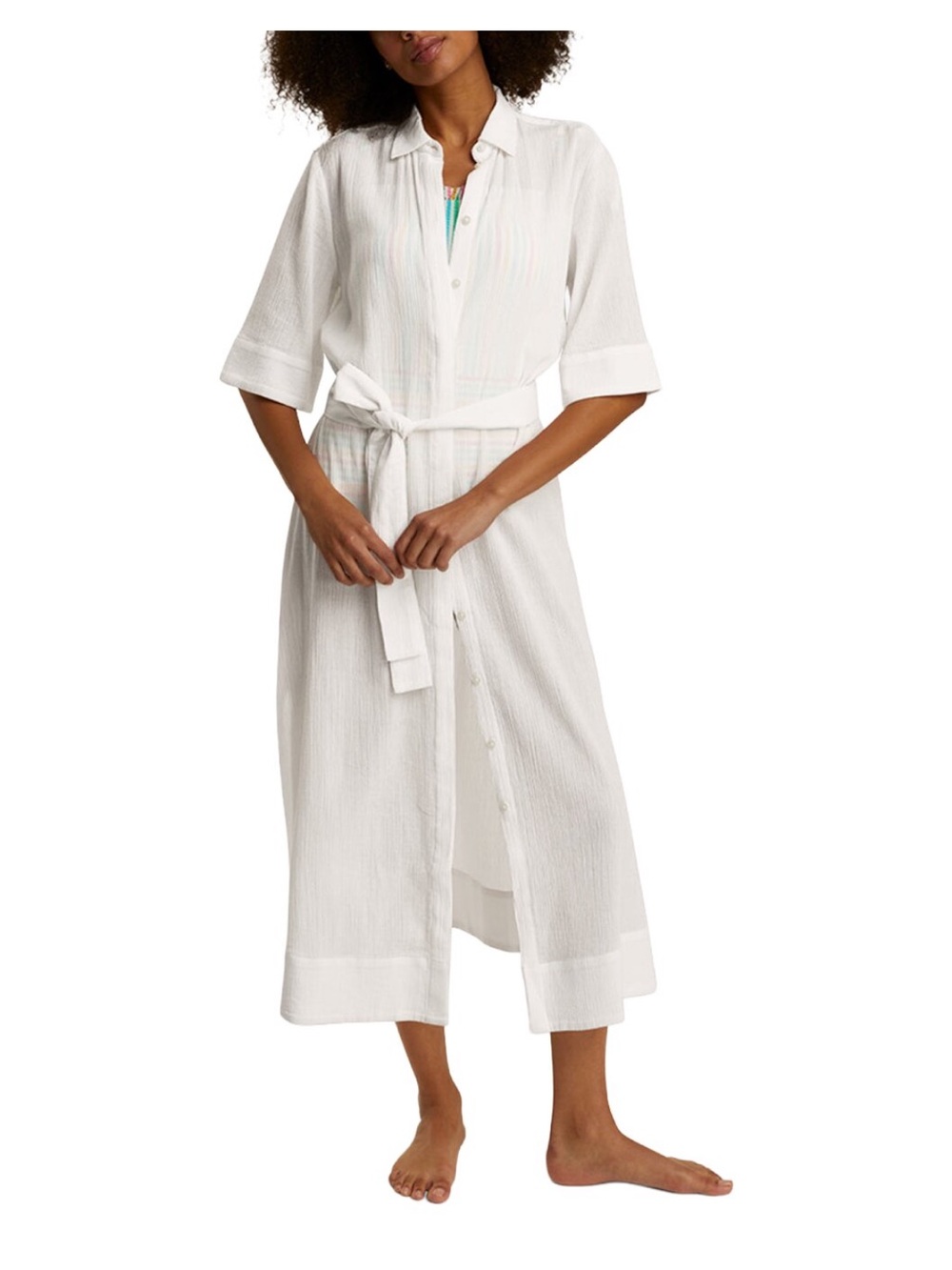 Crinkle Cotton Draper James Cover Up- NWT